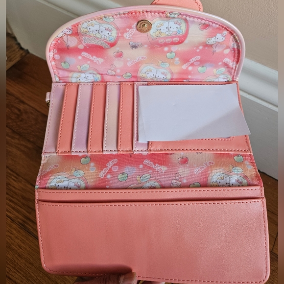 Loungefly Sanrio Hello Kitty Carnival Flap Wristlet Wallet - Picture 8 of 11